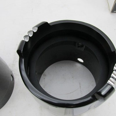 Harley Davidson Genuine NOS NIB Defiance 4.5" Muffler Exhaust End Caps