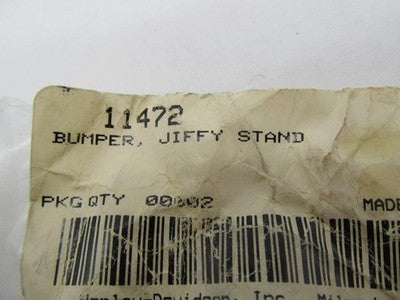 Harley-Davidson Genuine NOS Jiffy Stand Kickstand Rubber Bumper 11472
