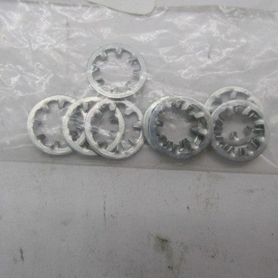Lot of 9 Harley-Davidson OEM NOS 5/16" Internal Tooth Lockwashers 7127