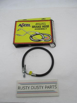 Accel NOS Harley Davidson Front Brake Hose Line 45121-77 +2"