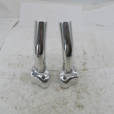 Pair of Harley Davidson Genuine NOS Polished 4.5" Pullback Handlebar R
