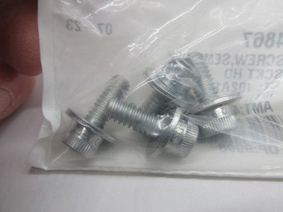 LOT of 4 Harley-Davidson OEM NOS Hex Socket Head SEMS Screws 4867