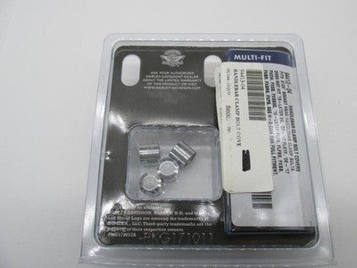 Harley-Davidson OEM NOS Chrome Handlebar Clamp Bolt Cover Kit 4 Pack 9