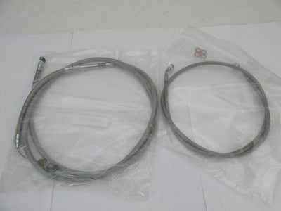 NOS LA Choppers Cable Kit for Indian Scout w/ 12" - 14" Handlebars LA-