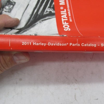 Harley Davidson Official Factory 2011 Softail Models Parts Catalog 994