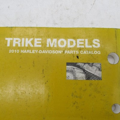 Harley Davidson Genuine 2010 Trike Models Parts Catalog Official 99602