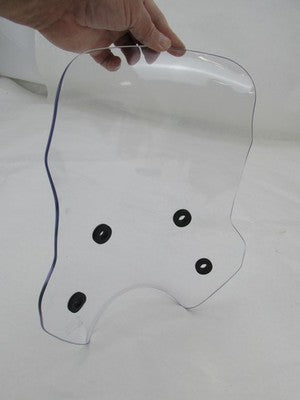 Indian NOS Genuine OEM Polycarbonate Mid Windshield, Clear 2883506