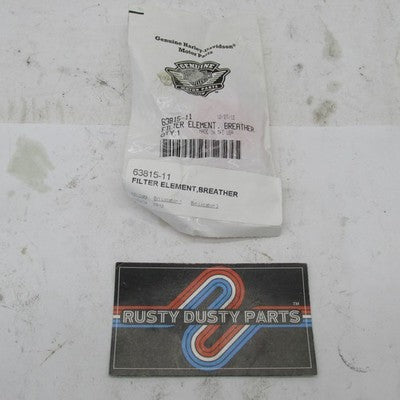 Harley-Davidson OEM Breather Filter Element 63815-11