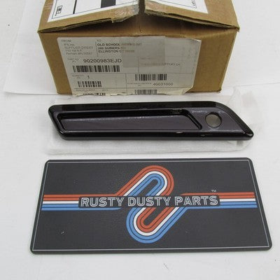 Harley OEM NOS Right Saddlebag Latch Faceplate, Black Forest 90200983E
