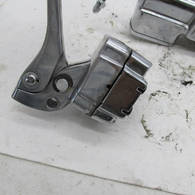Pair of Harley 72-81 XL FX FL Chrome Brake & Clutch Hand Control Lever