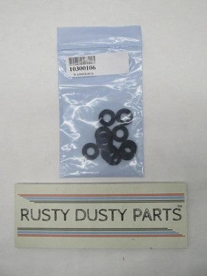 Lot of 10 Harley-Davidson Genuine NOS Black Washers 10300106