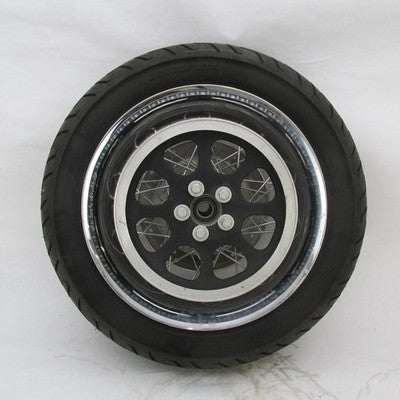 Harley OEM 06 Dyna Rear Smooth Laced 17x4.5" Wheel w/ Tire Rotor & 70T