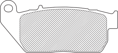 Drag Specialties Organic  Brake Pads 1720-0211