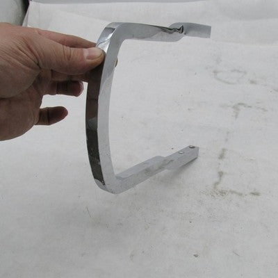 Harley Genuine Chrome Short Rail Sissy Bar Low Upright Backrest 2004+