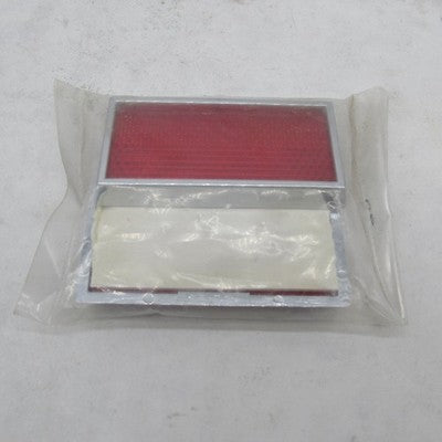Pair of Harley Davidson OEM Framed Red Reflectors SAE A89 DOT 59255-91