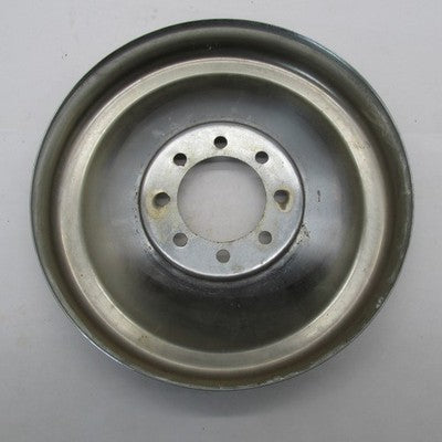 Vintage Harley-Davidson Panhead Chrome Brake Drum Wheel Hub Cover Used