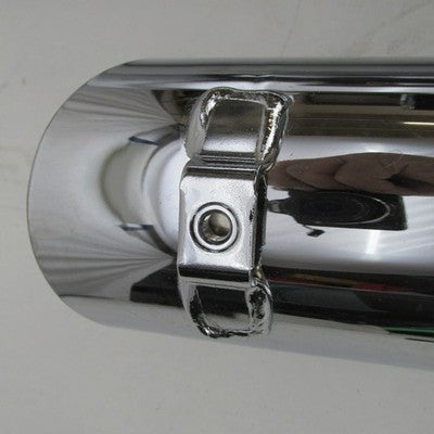 Pair of Harley Davidson Genuine Stock Chrome Freewheeler Mufflers 6490