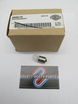 Harley Davidson Genuine NOS Incandescent Light Lamp Turn Signal Bulb 6