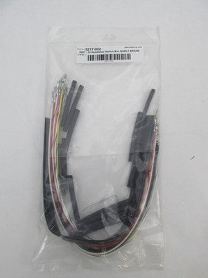 Burly NOS 12" Ape Hanger Control Cable Line Kit, Black B30-1197 0662-0
