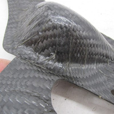 Fast Company Carbon Fiber Buell Rearset Heel Guard Bulb Shield 5/60