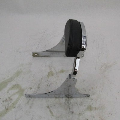 Harley OEM Softail Chrome Short Rail Mini Sissy Bar Backrest Pad Assem