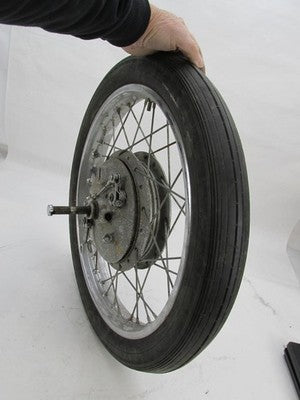 Suzuki T250 Hustler 18X2.75 Front Twin Leading Drum Brake Shoe Spoke W