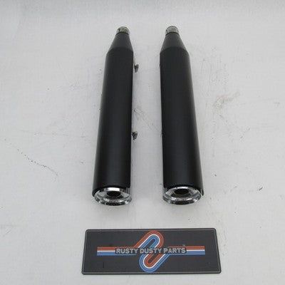 Harley Davidson OEM Stock Mufflers Black M8 Softail 18-23 FXBBS 649004