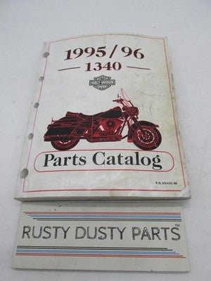Harley-Davidson Official Factory 1995-1996 1340 Parts Catalog 99450-96
