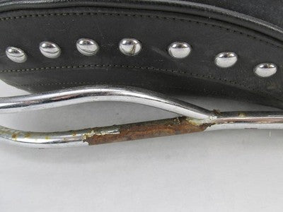 Corbin Harley Davidson 1996-03 Dyna FXD Leather Studded Seat with Grab Bar