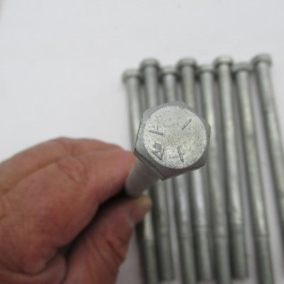 Lot of 9 Harley-Davidson OEM NOS 3/8"-24 x 5-1/2" Hex Head Bolts 4413