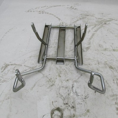 Harley Davidson OEM Softail 3-Channel Luggage Rack w/ Handrail Chrome