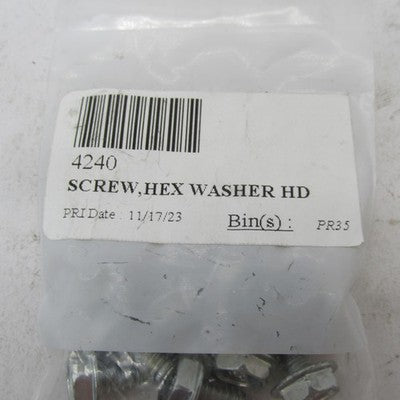 Lot of 10 Harley-Davidson OEM NOS 10-24 x 3/16" Hex Washer Head Screws