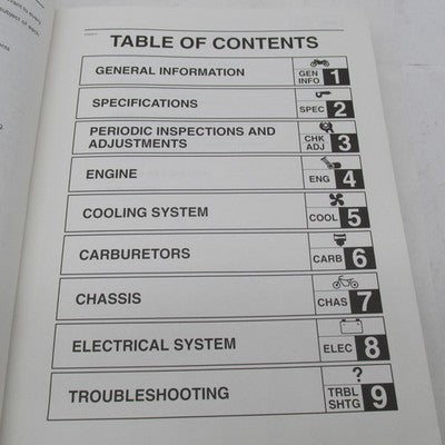 Yamaha XVZ13TFL/TFLC Service Manual Operator Guide LIT-11616-12-60 4X4