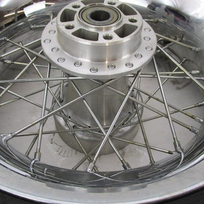 Harley OEM 09+ Touring 16x5" Chrome Laced Smoothie Cush Drive Rear Whe