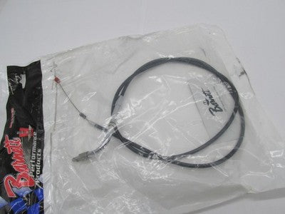 Barnett NOS Black Vinyl Throttle Idle Cable - +6" DS223920 | 101-30-40