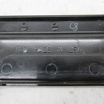 Harley OEM 93-13 Touring Left Saddlebag Latch Cover, Dark Blue Sparkle