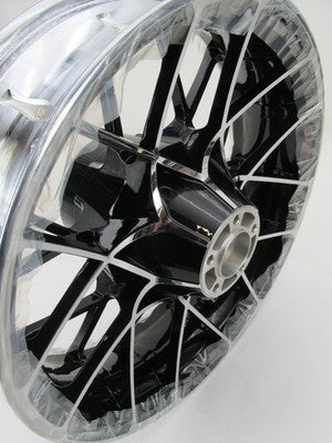 Harley Genuine NOS 2014+ Touring 18" 18x5 Fugitive Rear Contrast Wheel