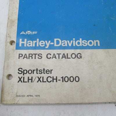 AMF Harley Davidson OEM 1979 Sportster XLH XLCH-1000 Parts Catalog 994