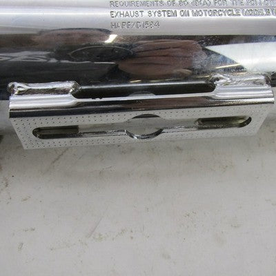 Pair of Harley Davidson OEM Stock SlipOn Mufflers w/ Heat Shields 09-1
