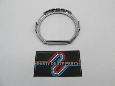 Harley-Davidson OEM NOS Large Gauge Trim Bezel Assembly, Chrome 614000