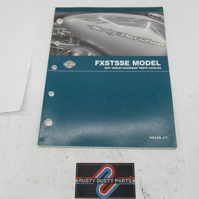 Harley-Davidson Official Factory 2007 Springer FXSTSSE Parts Catalog 9