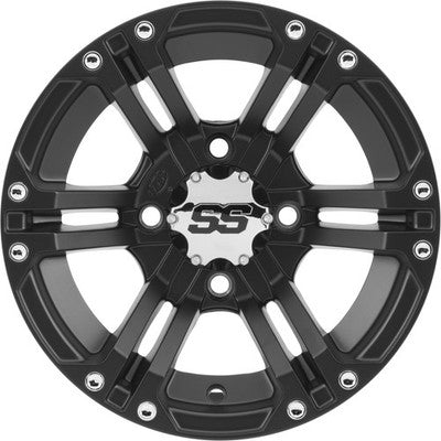 I.T.P. SS212 Wheel 14x6 - 4+2 Offset - 4/156 Black 1428375536B