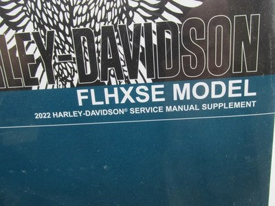 Harley-Davidson OEM 2022 FLHXSE Service Manual Supplement 94000941