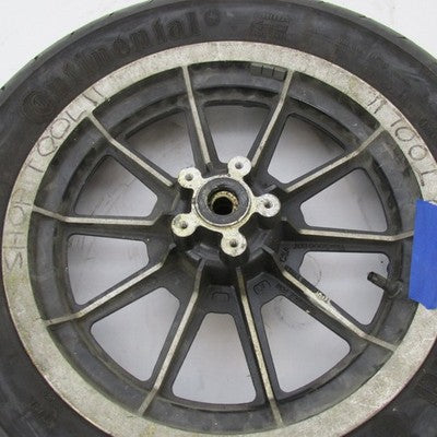 Harley OEM 87-99 Touring 10-Spoke 16x3" Front Mag Wheel *DAMAGED* 4349