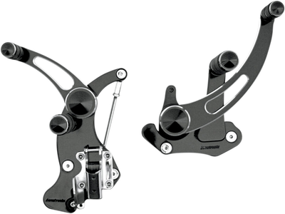 Accutronix Forward Controls Slotted Night Series - Plus 6in FC405-SSN