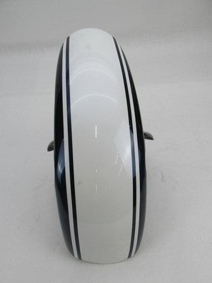 Buell Harley Thunderbolt S3 White & Blue Front Fender Racing Stripes