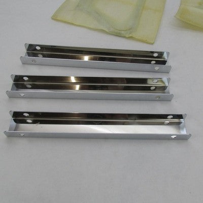 Harley Davidson OEM NOS Chrome 3 Channel Luggage Rack Kit FLHR 94+ 533