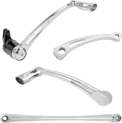 Arlen Ness Foot Control Kit w/ Toe Shifter Chrome 420-109