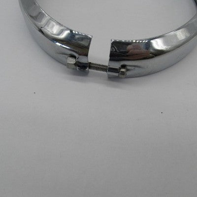 4.5 Harley Davidson Genuine Auxiliary Light Lamp Chrome Trim Ring 6872