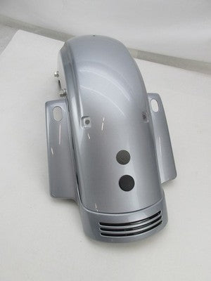 Harley NOS FHLXS Baracuda Silver Rear Fender w/ Fascia Light Bar 59500